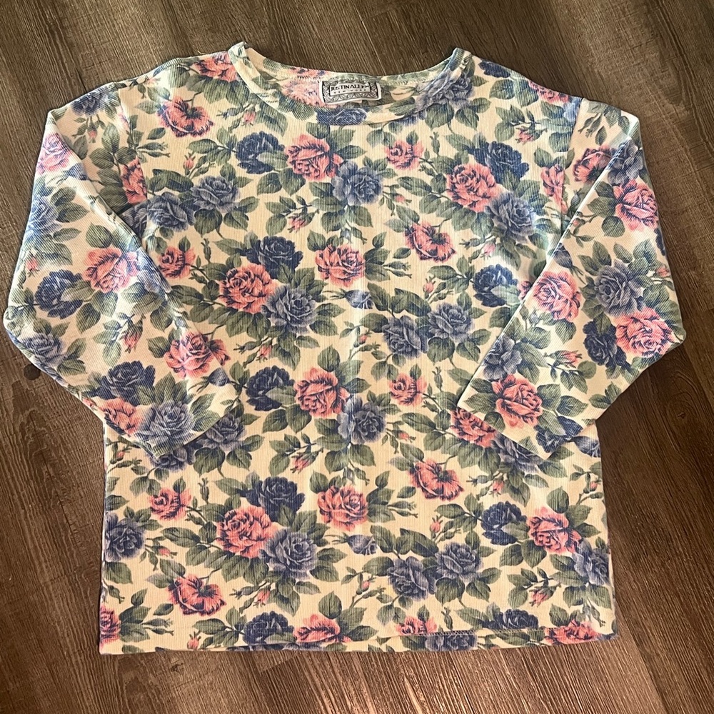 Justin Allen New York Vintage Rose Pattern